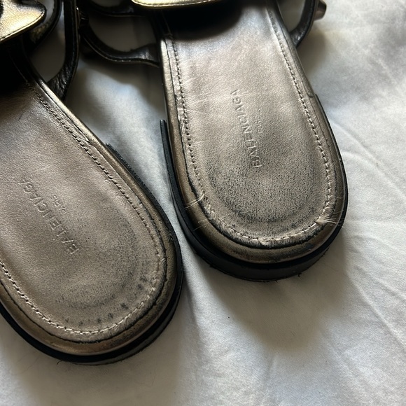 Balenciaga metallic studded Sandals - Picture 3 of 4